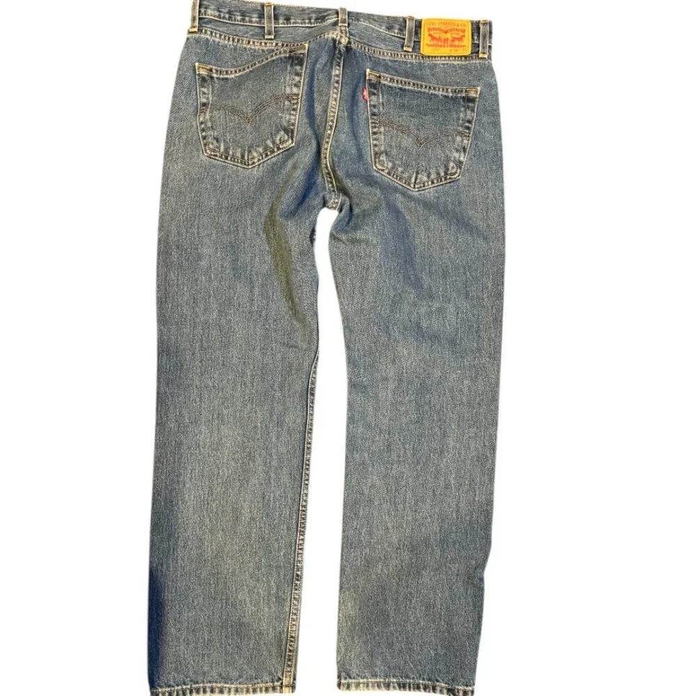 Men’s Levi’s 505 Regular Fit Jeans – Tag 38×32 (Fits 38×30) – Blue – Very Good
